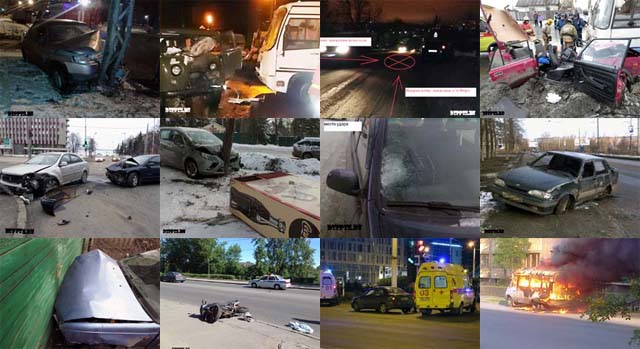За 12 месяцев 2014 года на территории г. Петрозаводска зарегистрировано  348 дорожно-транспортных происшествий (2013 год – 354), в которых 10 человек погибли (2013 год – 12), 401 получили травмы различной степени тяжести (2013 год –  390).