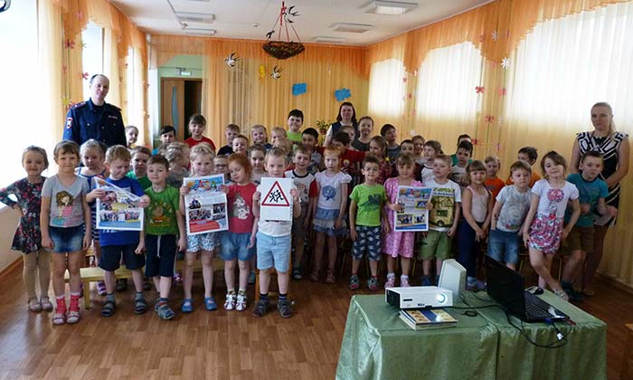 Дошкольники Петрозаводска присоединились к акции «Добрый знак».