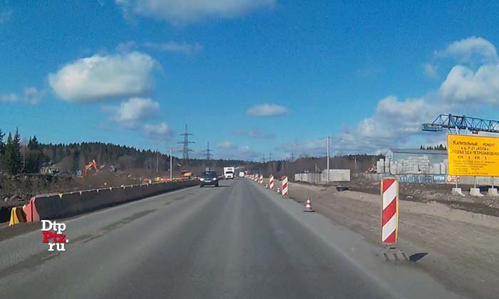 Внимание! С 12 мая водятся временные ограничения движения на автодороге «Подъезд к г. Петрозаводску».