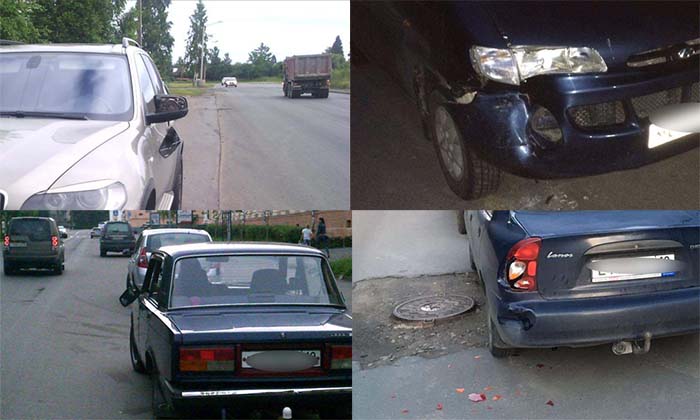 Ежедневно в Петрозаводске регистрируется несколько дорожно-транспортных происшествий, в которых водители скрылись с места ДТП.