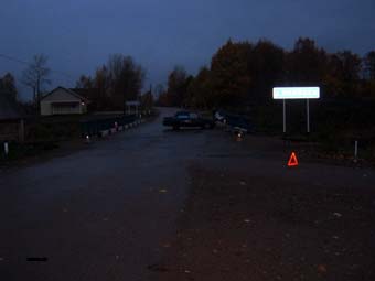 Питкярантский район, 10 октября 2013 года, 04-45. ДТП с участием легкового автомобиля ВАЗ-2105 произошло на мосту через реку Эняйоки в посёлке Мийнала, на автодороге «Салми-Мантинсаари».
