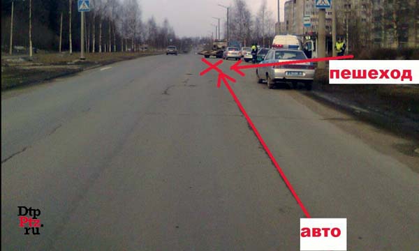 Петрозаводск, 21 марта 2015 года, 14-00. ДТП с участием пешехода и легкового автомобиля ВАЗ-2109 произошло на Комсомольском проспекте у дома №25.